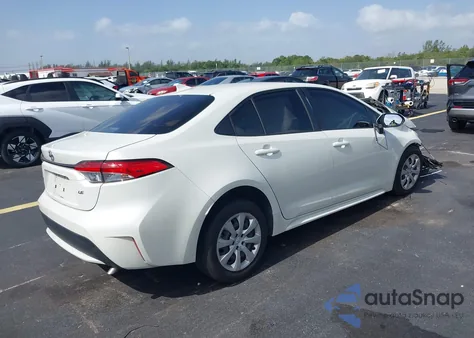2021 Toyota Corolla Le из США, поврежденный, VIN JTDEPMAE2MJ124418